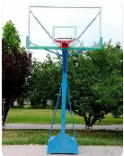 安顺液压式篮球架工作原理及安装方法